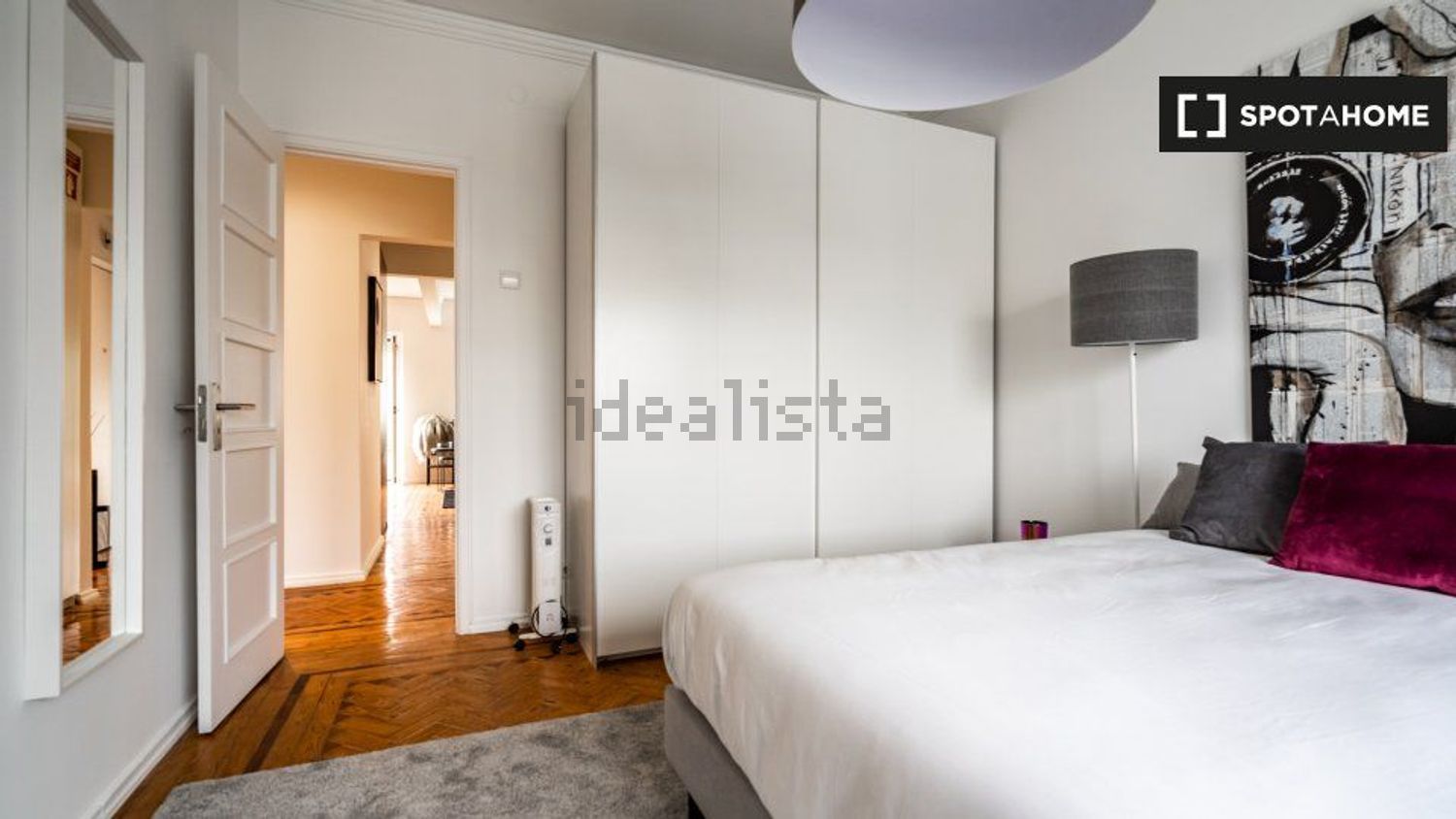 出租公寓 t2Calçada Necessidades - 卧室