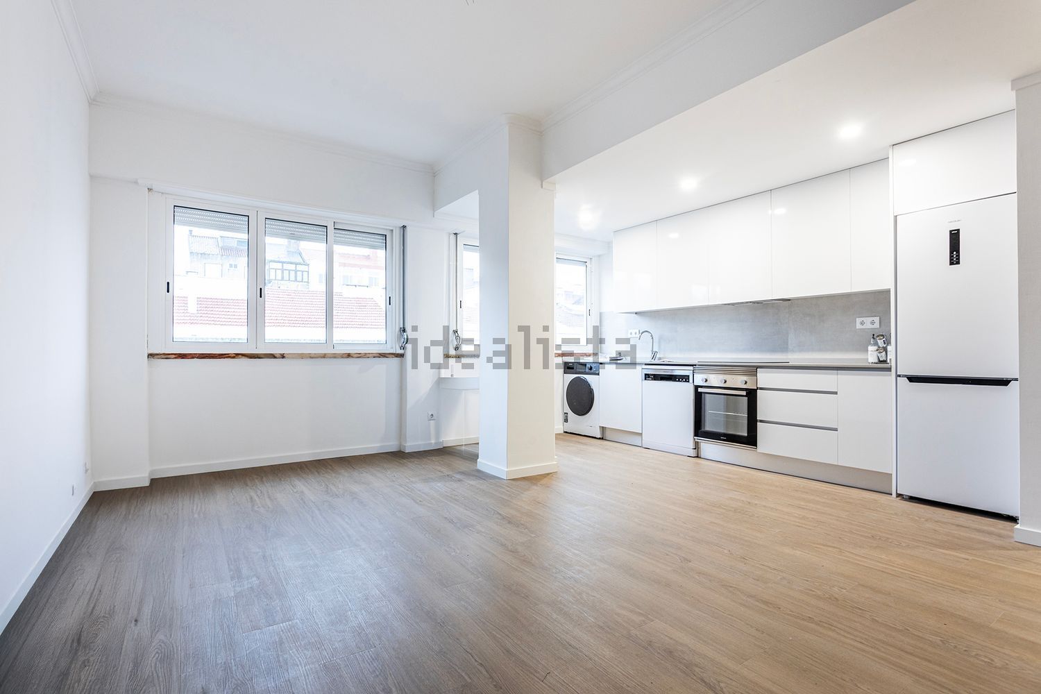 出租公寓 t2在Travessa Antero de Quental - 客厅