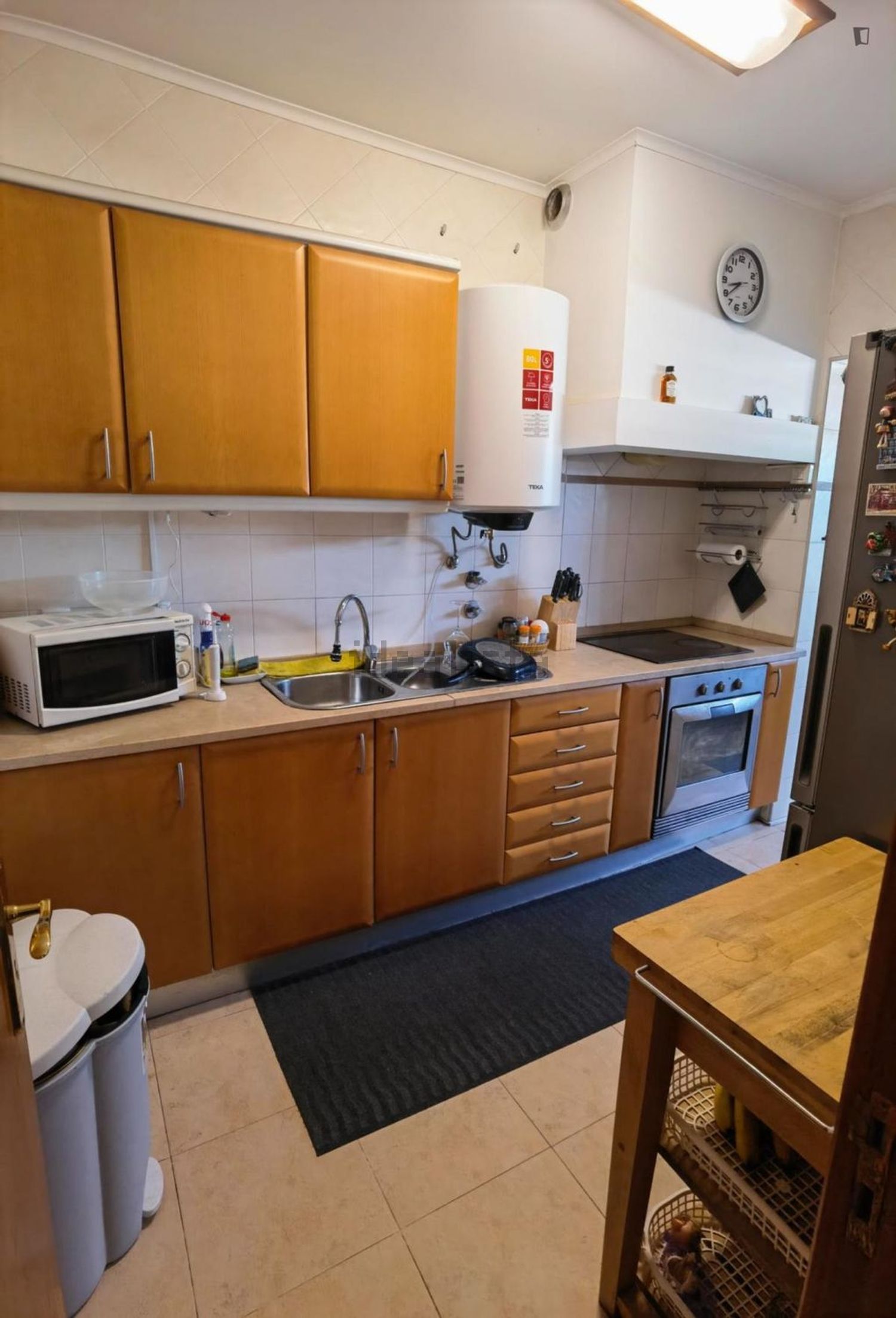 出租房间在Rua da Liberdade - 厨房