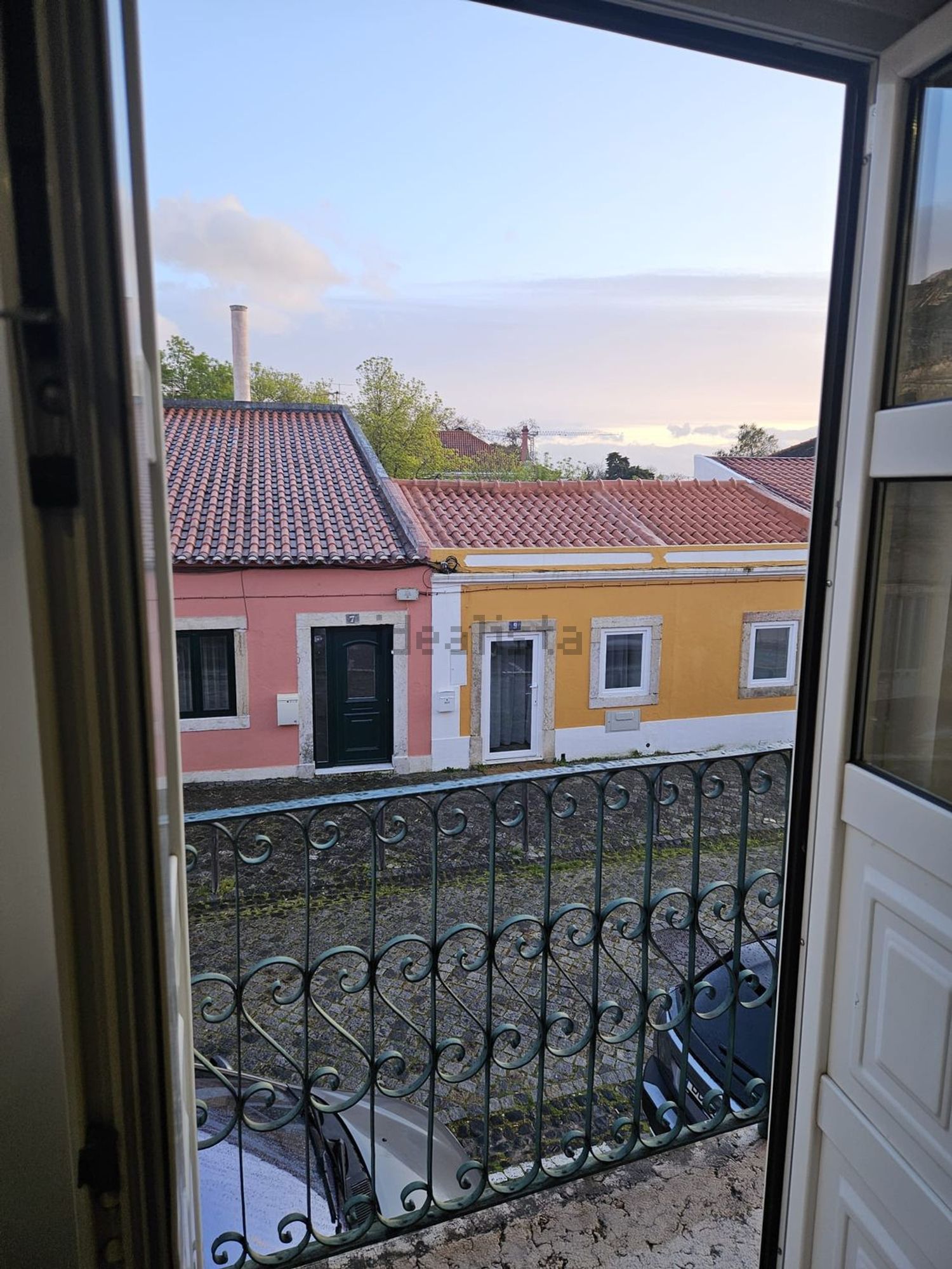 出租房间在Rua Neves Costa, 15 - 阳台