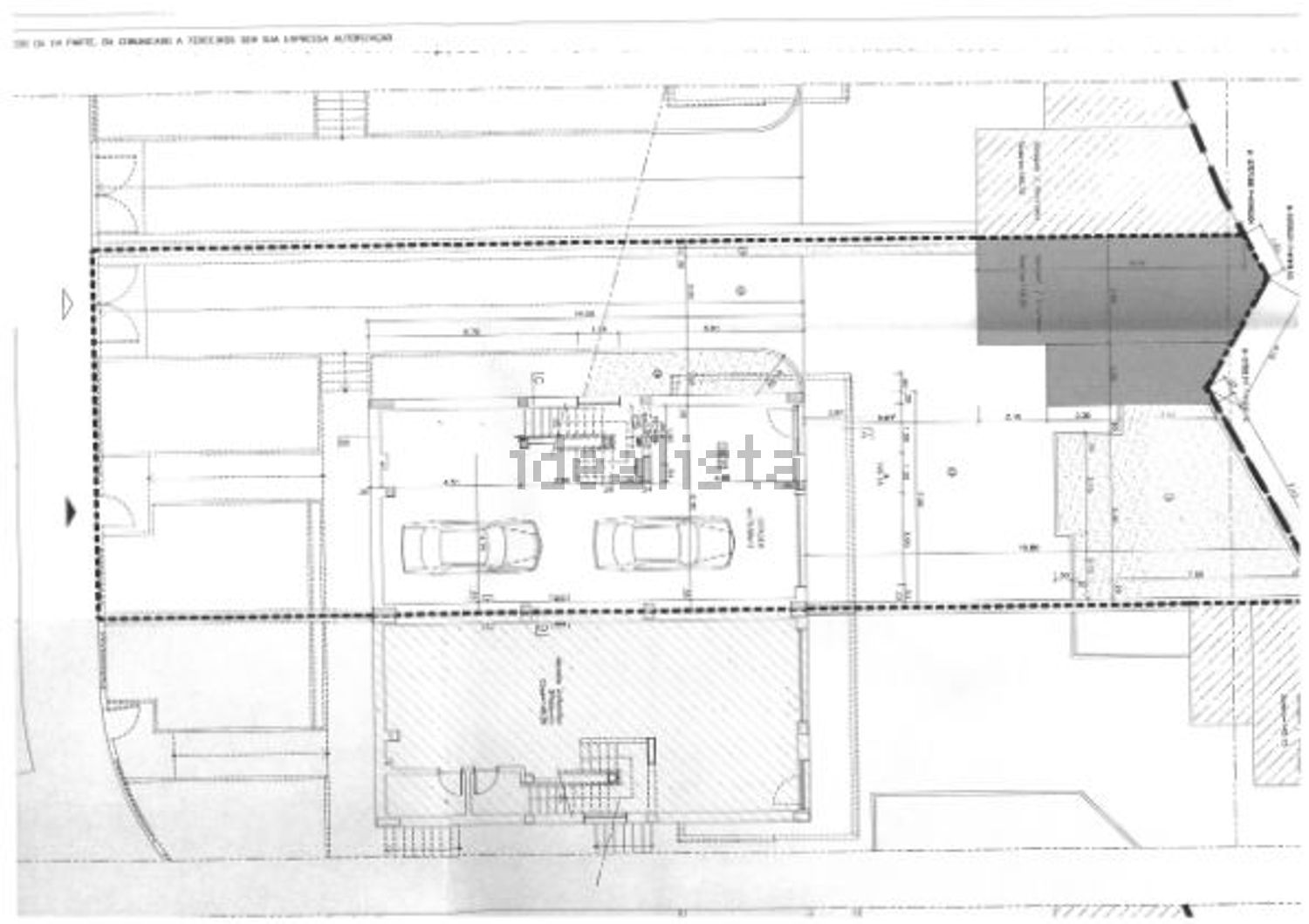 双拼别墅出售São João Das Lampas - 平面图