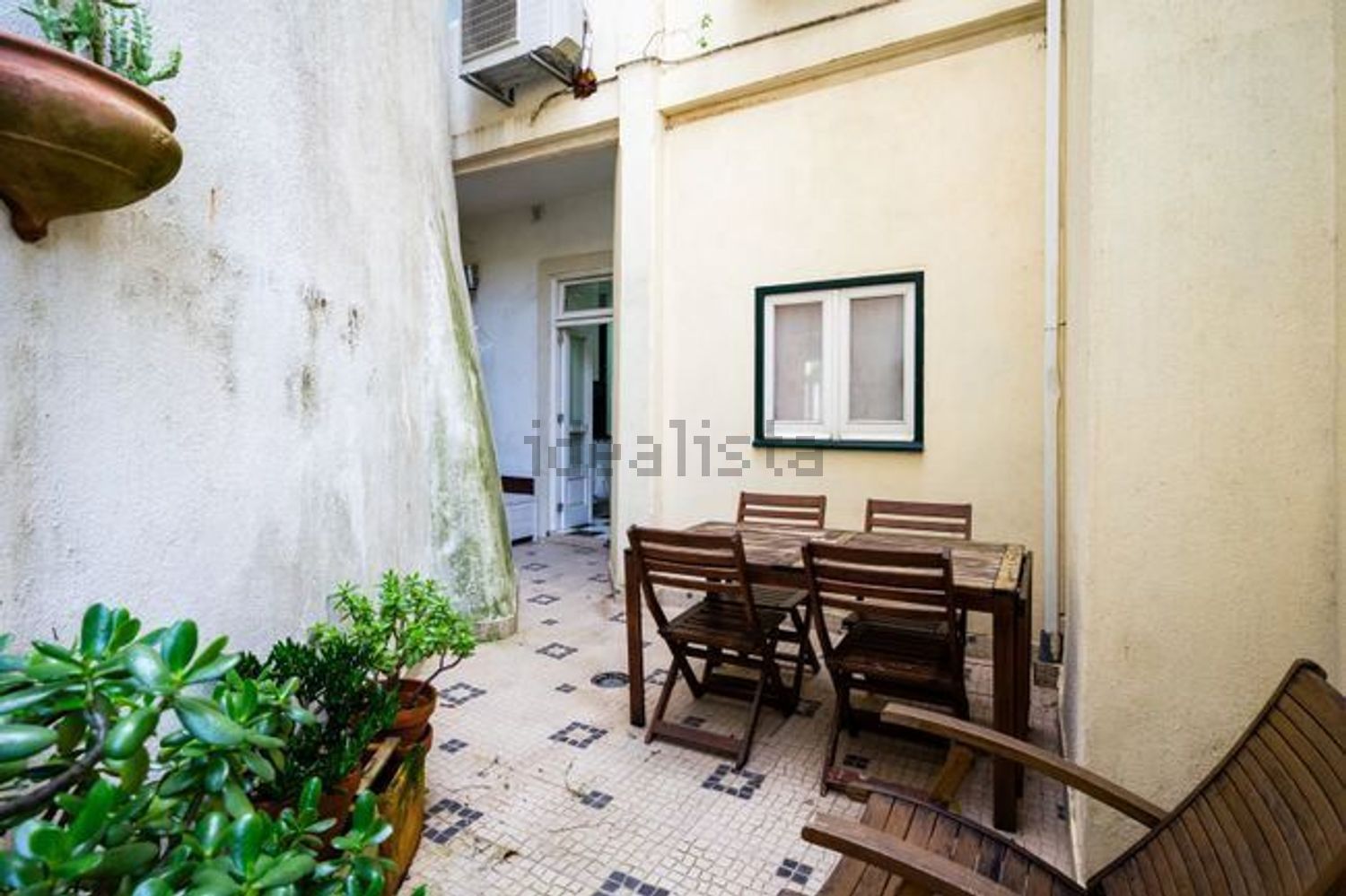 公寓 t2出售在Graça - 阳台