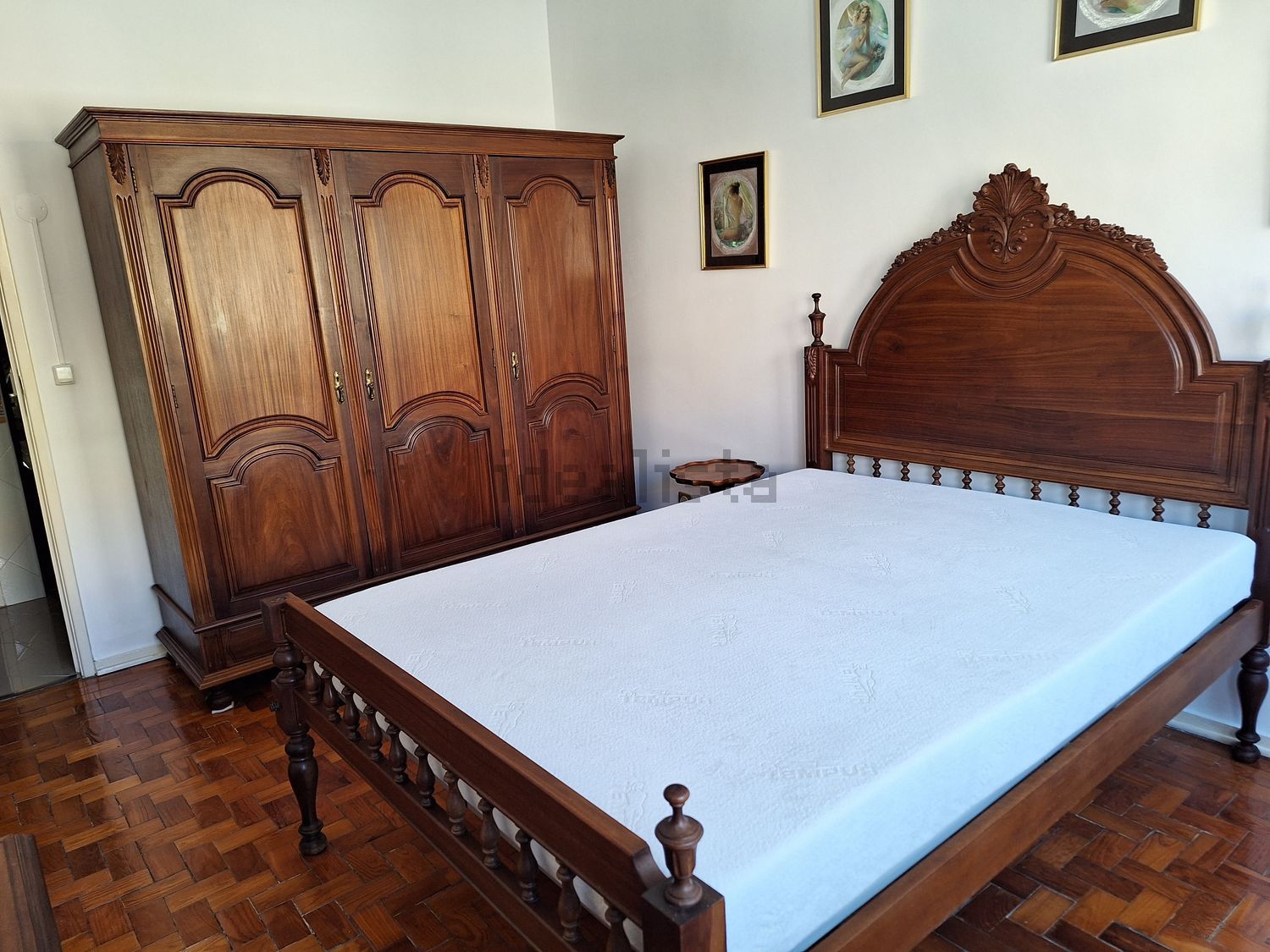 出租公寓 t2在Avenida Dom Afonso Henriques - 卧室