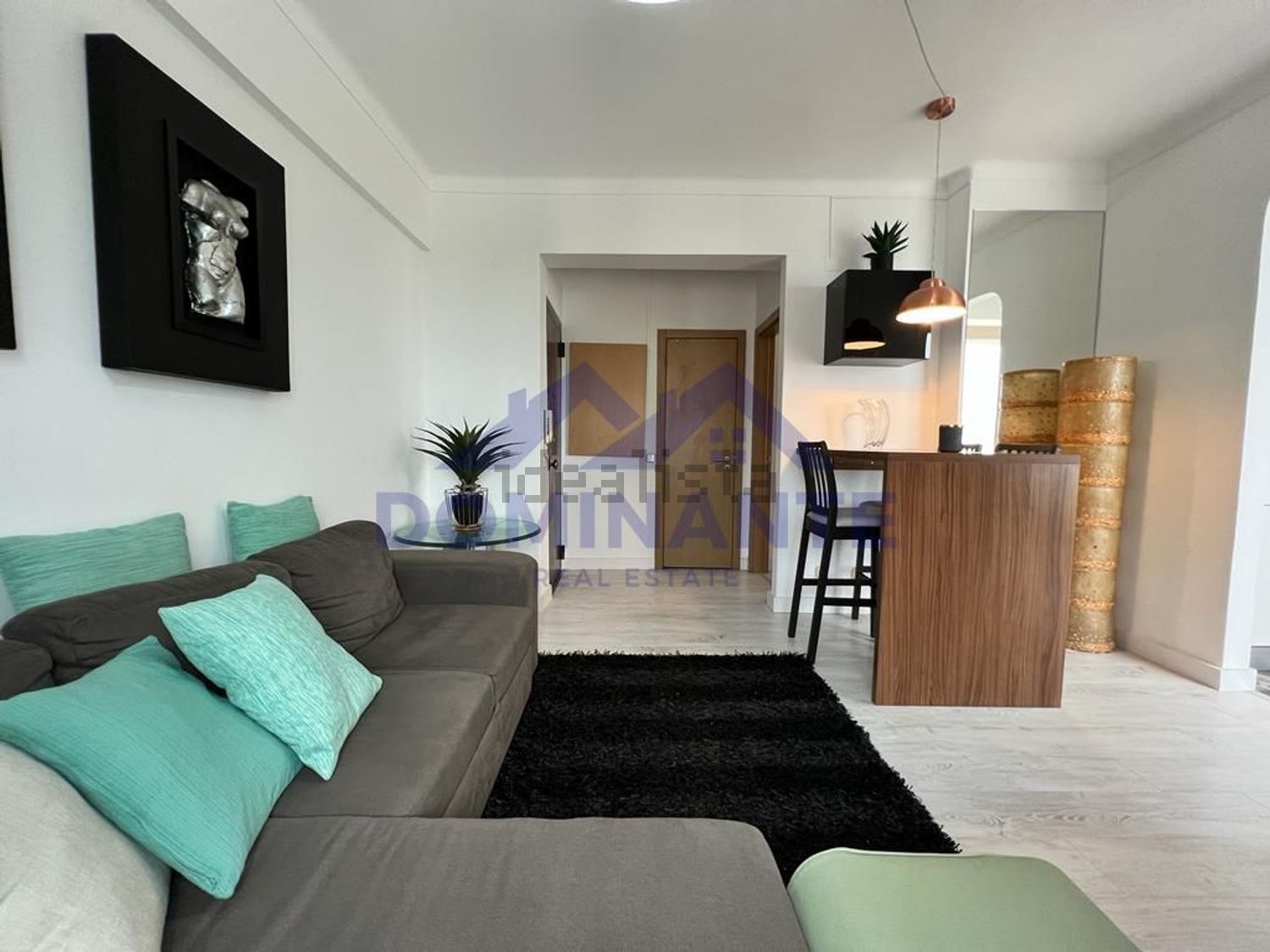 出租公寓 t1在Rua Peixinho Júnior - 客厅