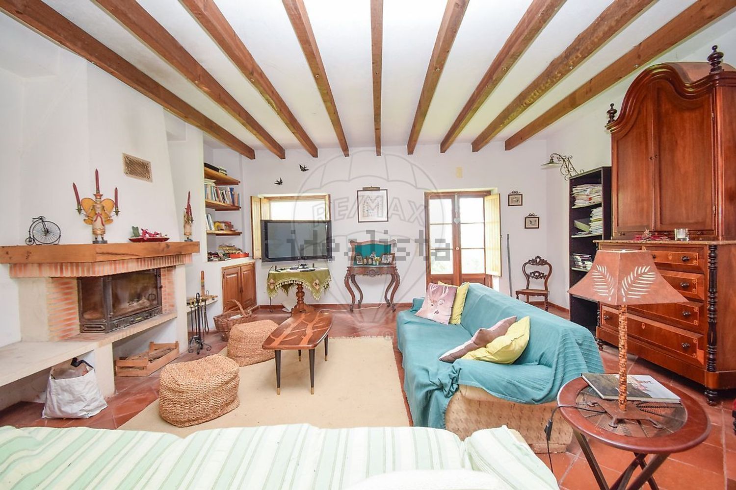 小楼房或独栋别墅出售R. da Portela - 客厅