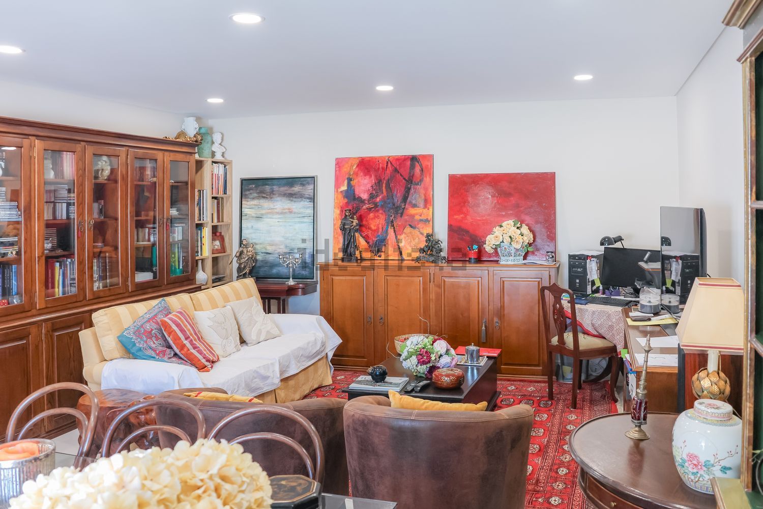 小楼房或独栋别墅出售在Boavista - 客厅