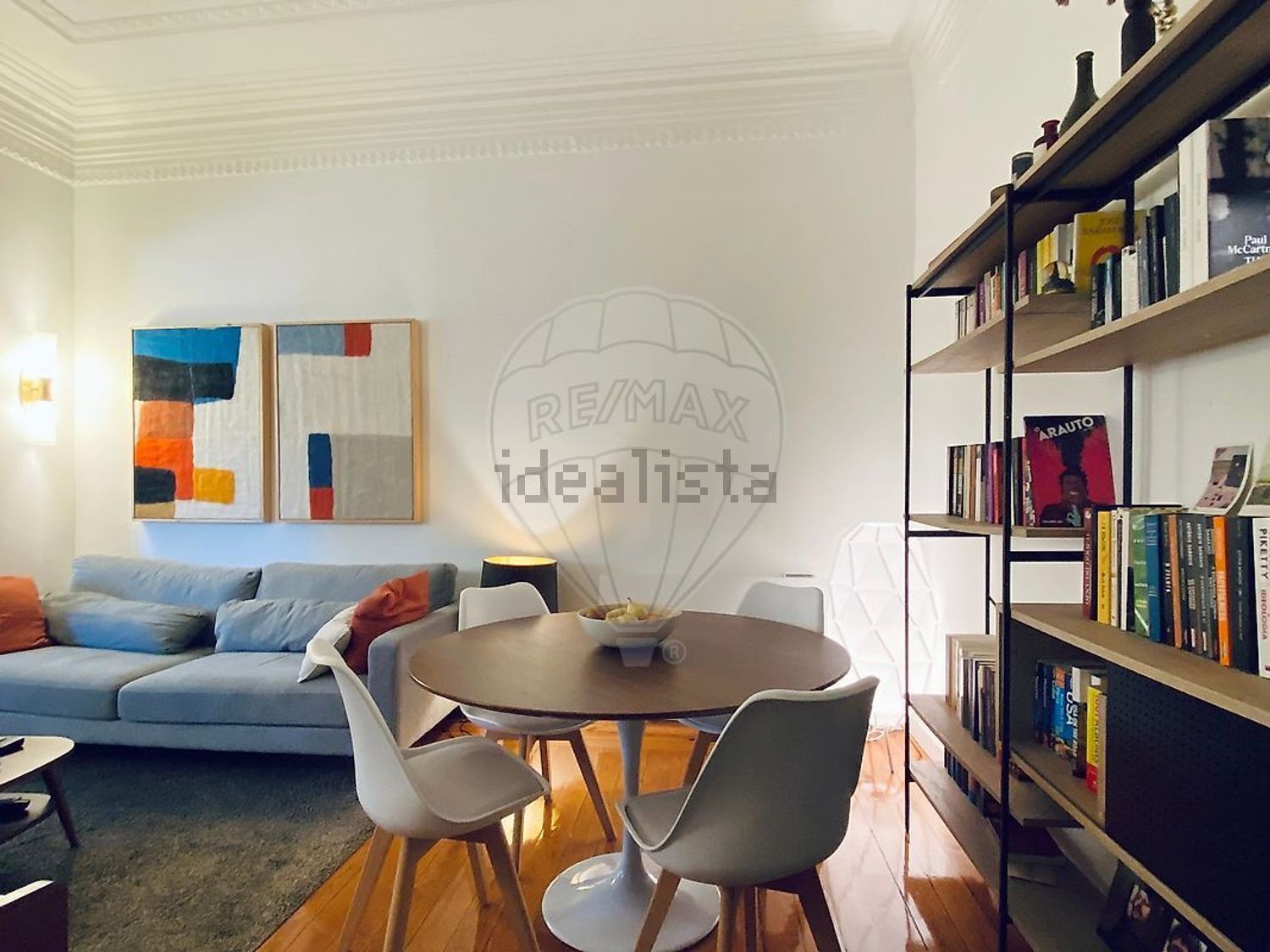 出租公寓 t1在Rua da Penha de França - 客厅