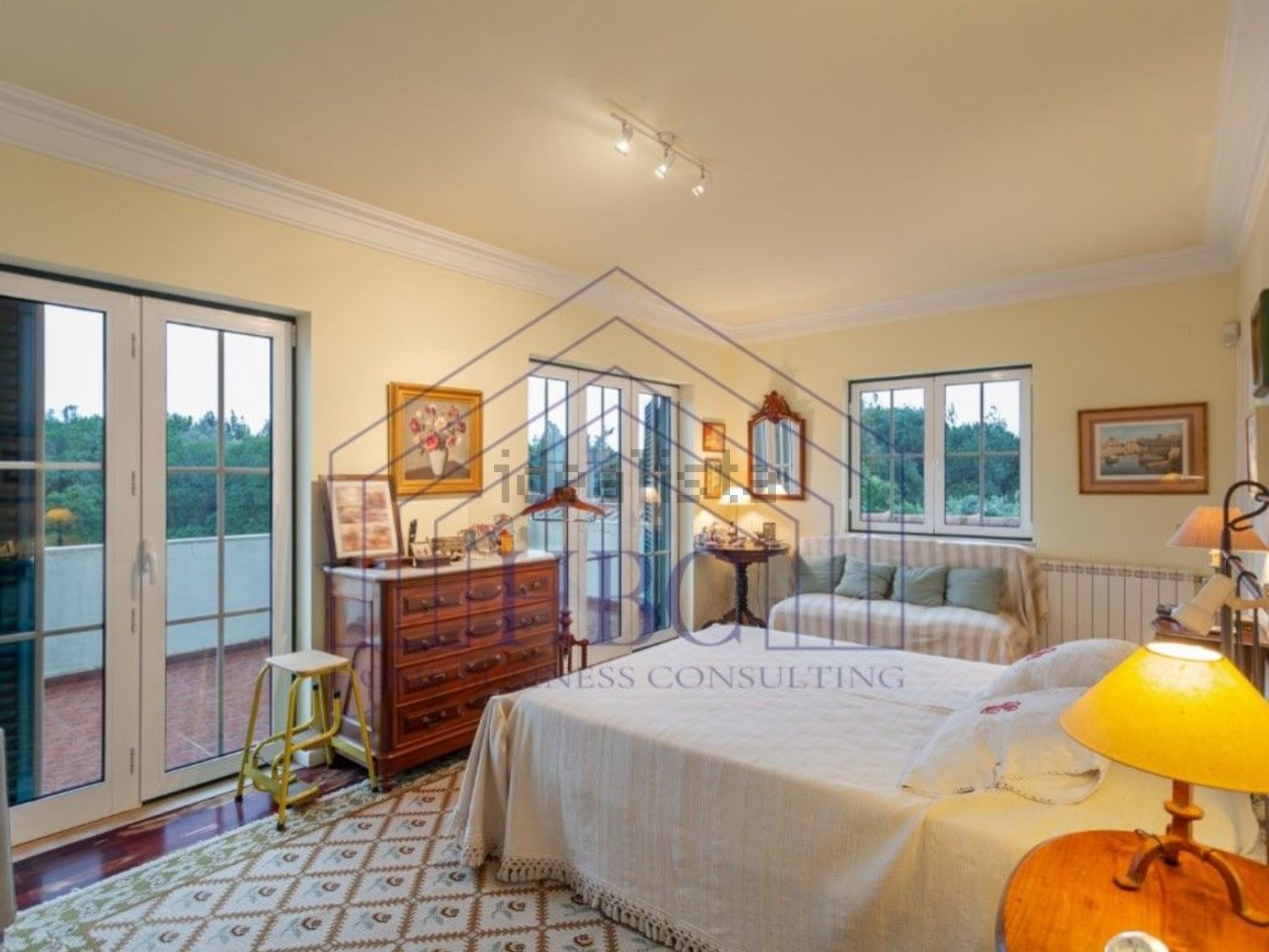 出租小楼房或独栋别墅在Beloura - Penha Longa - 卧室