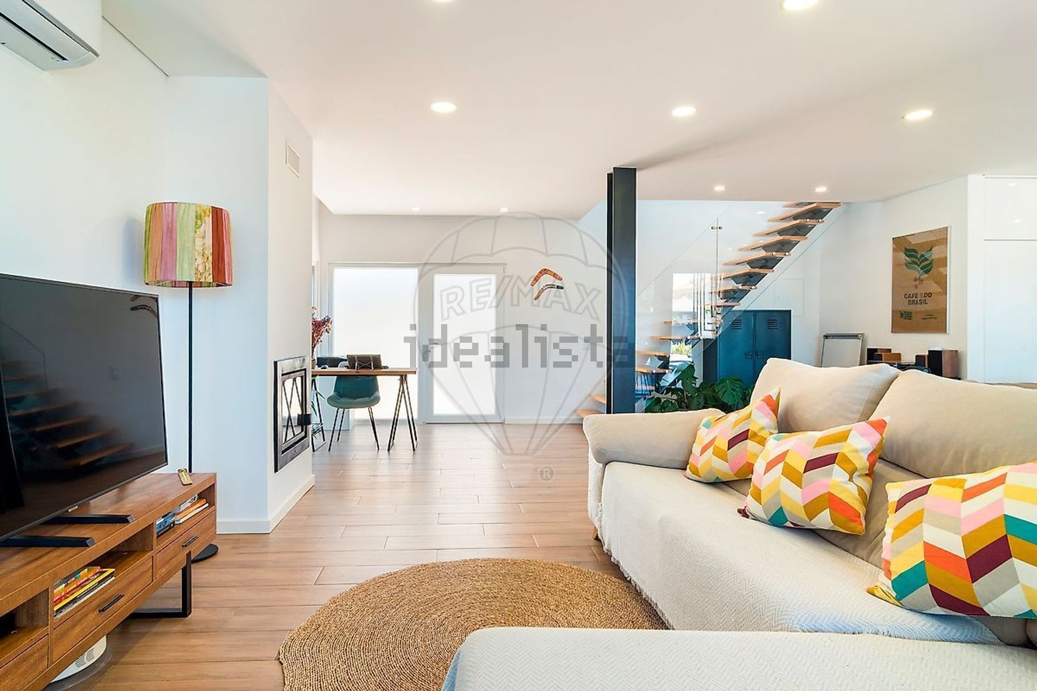 小楼房或独栋别墅出售在Rua dos Campos - 客厅