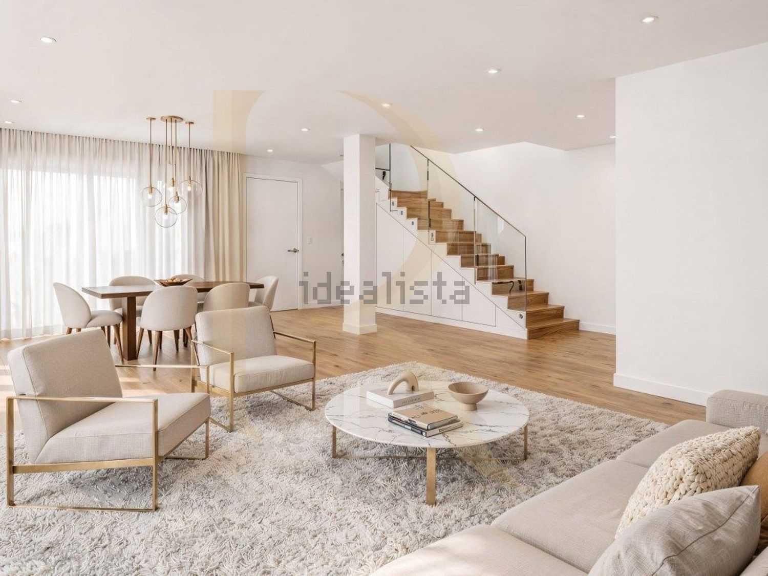 小楼房或独栋别墅出售在Fogueteiro - 客厅