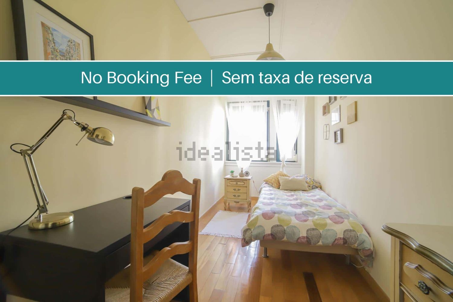 出租房间在Rua Actor Vale, 51 - 卧室