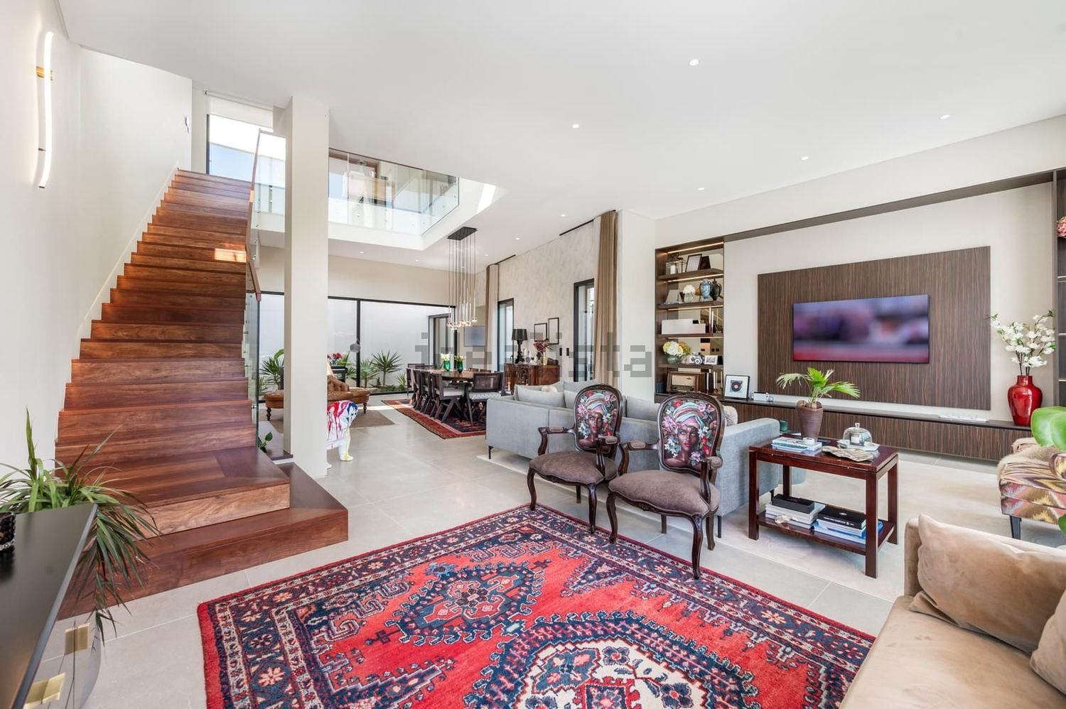 小楼房或独栋别墅出售在Rua das Lombas - 客厅