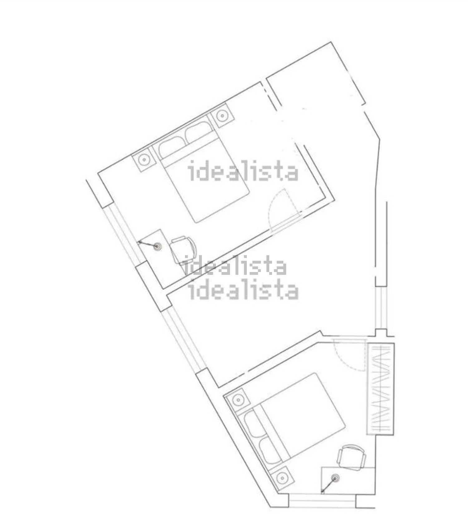 出租房间在Avenida Infante Dom Henrique, 43 - 平面图