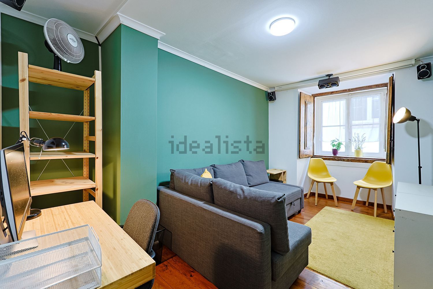 出租公寓 t2在Rua dos Remédios - 卧室