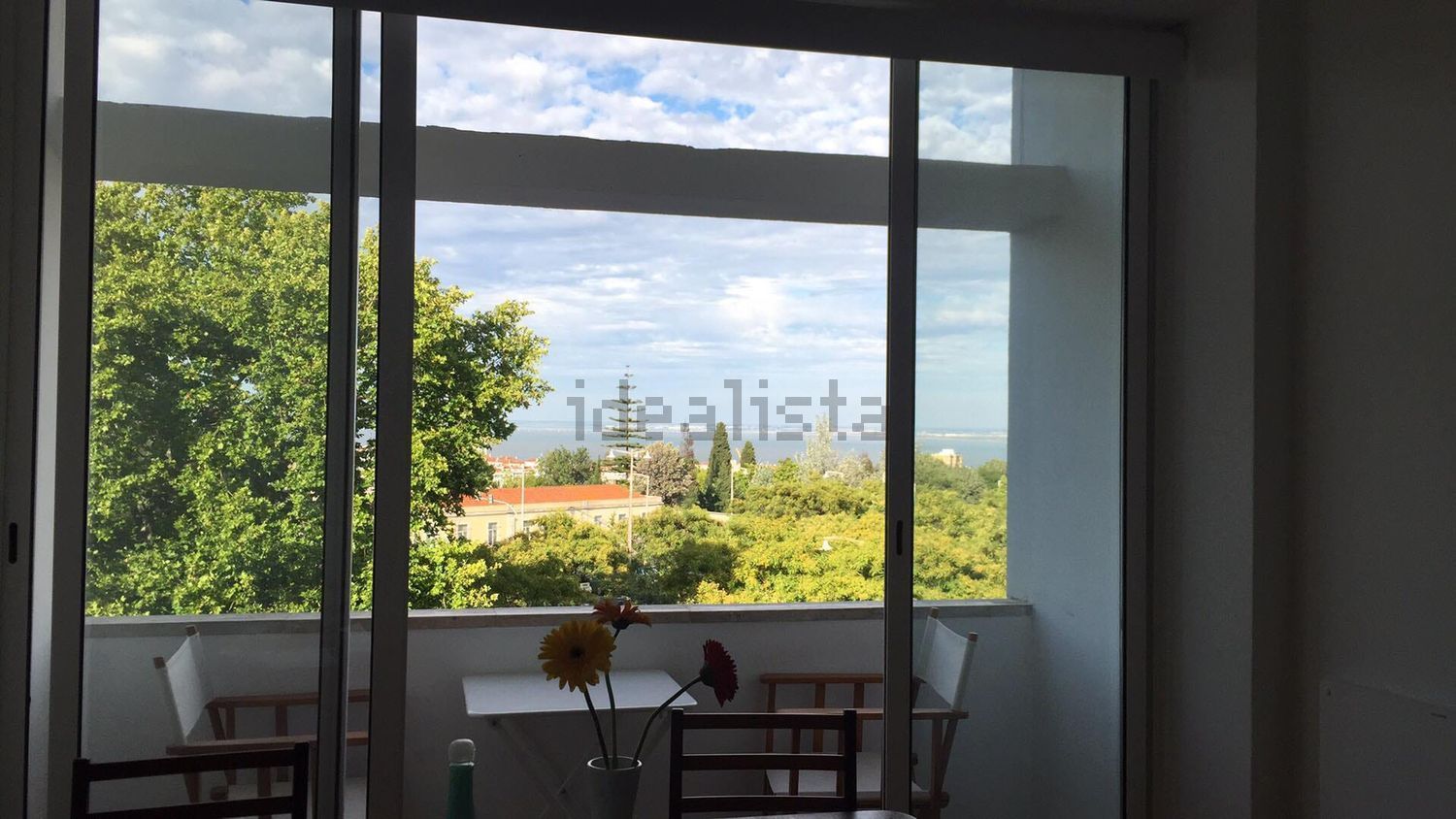 出租公寓 t1Parada Alto de São João, 13 - 露台