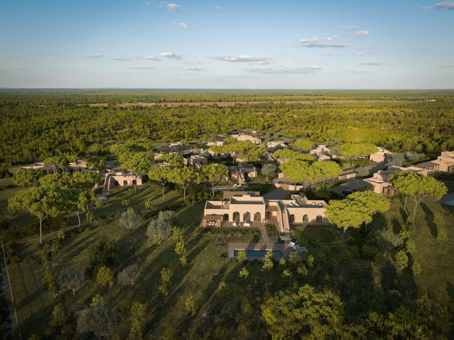 小楼房或独栋别墅出售Ando Living Comporta House Brejinho Água De Sul s/n - 视线