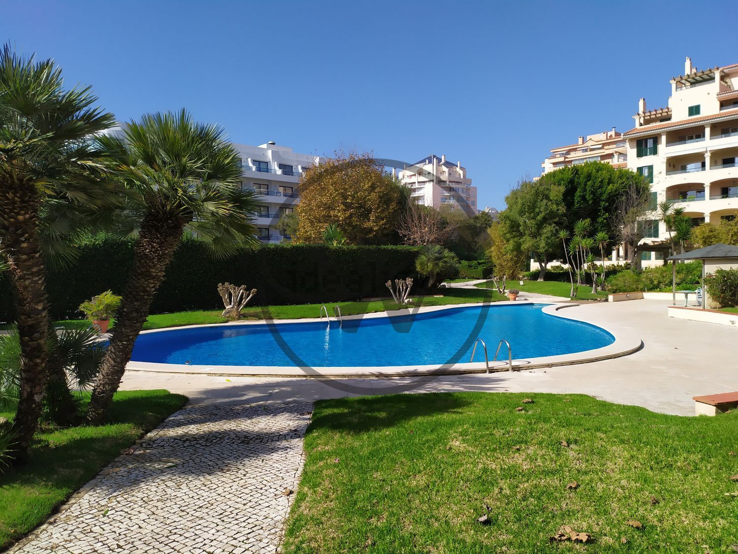 出租公寓 t4在Avenida Manuel Júlio Carvalho e Costa - 游泳池