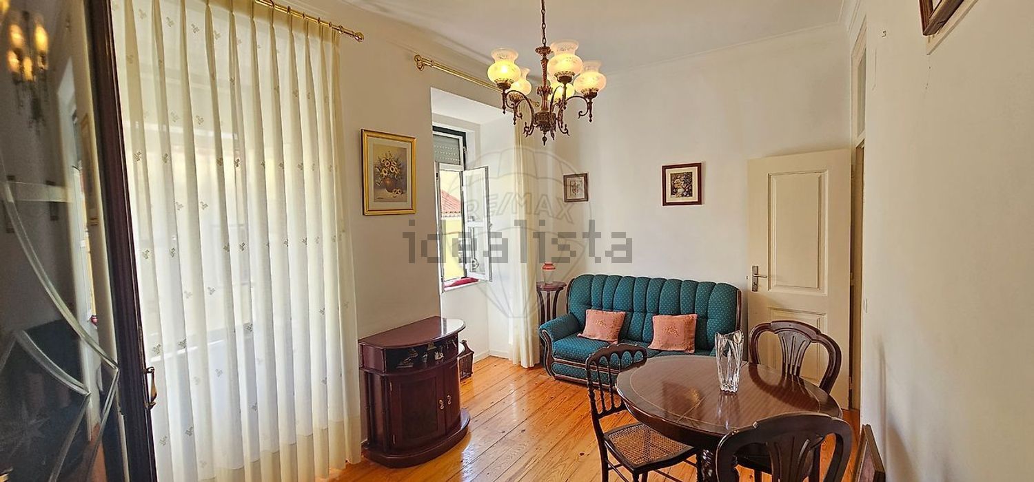 出租公寓 t2Calçada do Monte - 客厅