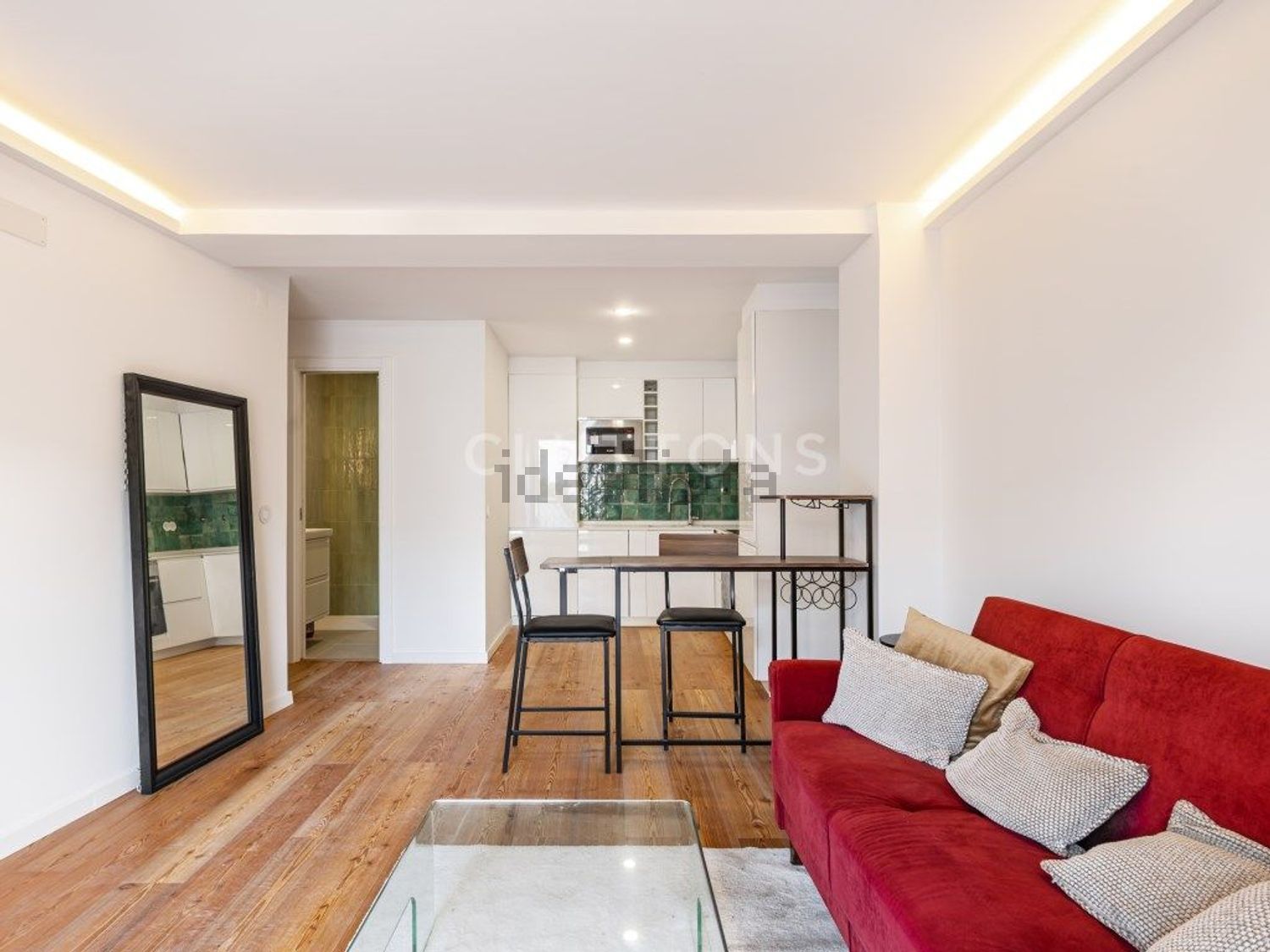 公寓 t2出售Costa do Castelo - 客厅