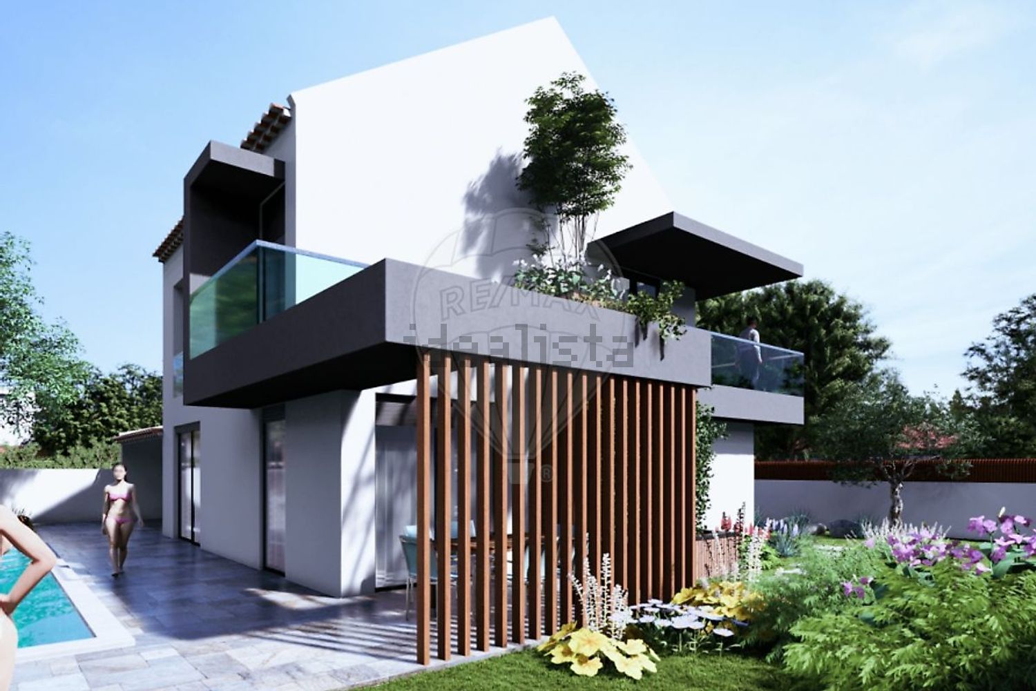 小楼房或独栋别墅出售Em552 - 外立面