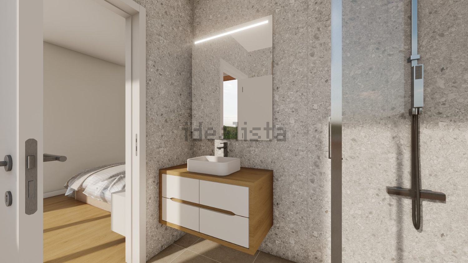 公寓 t2出售在Avenida José Antunes, 14 - 卫生间