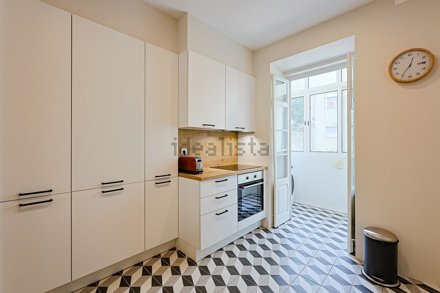 出租公寓 t1在Rua Martins Sarmento - 厨房