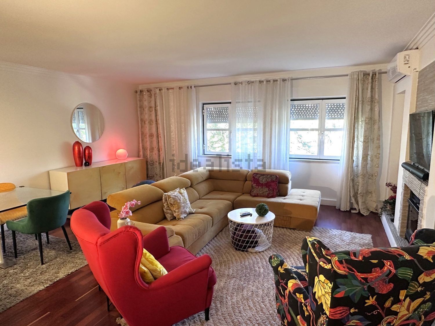 出租公寓 t2Calçada do Poço, 2 - 客厅