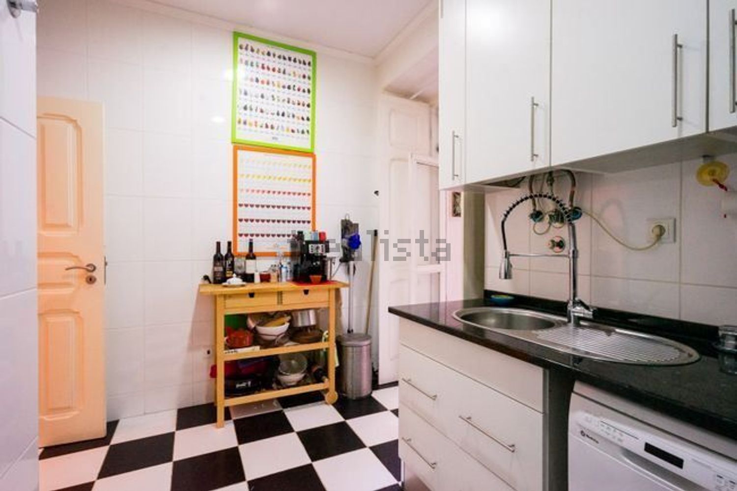 公寓 t2出售在Graça - 厨房