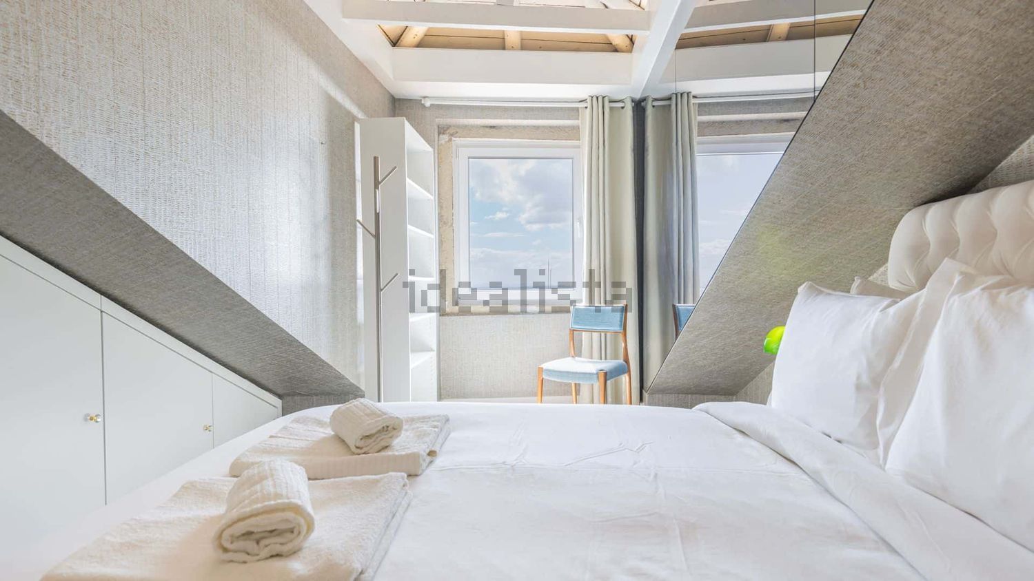 出租公寓 t2在Rua Vítor Cordon, 47 - 卧室