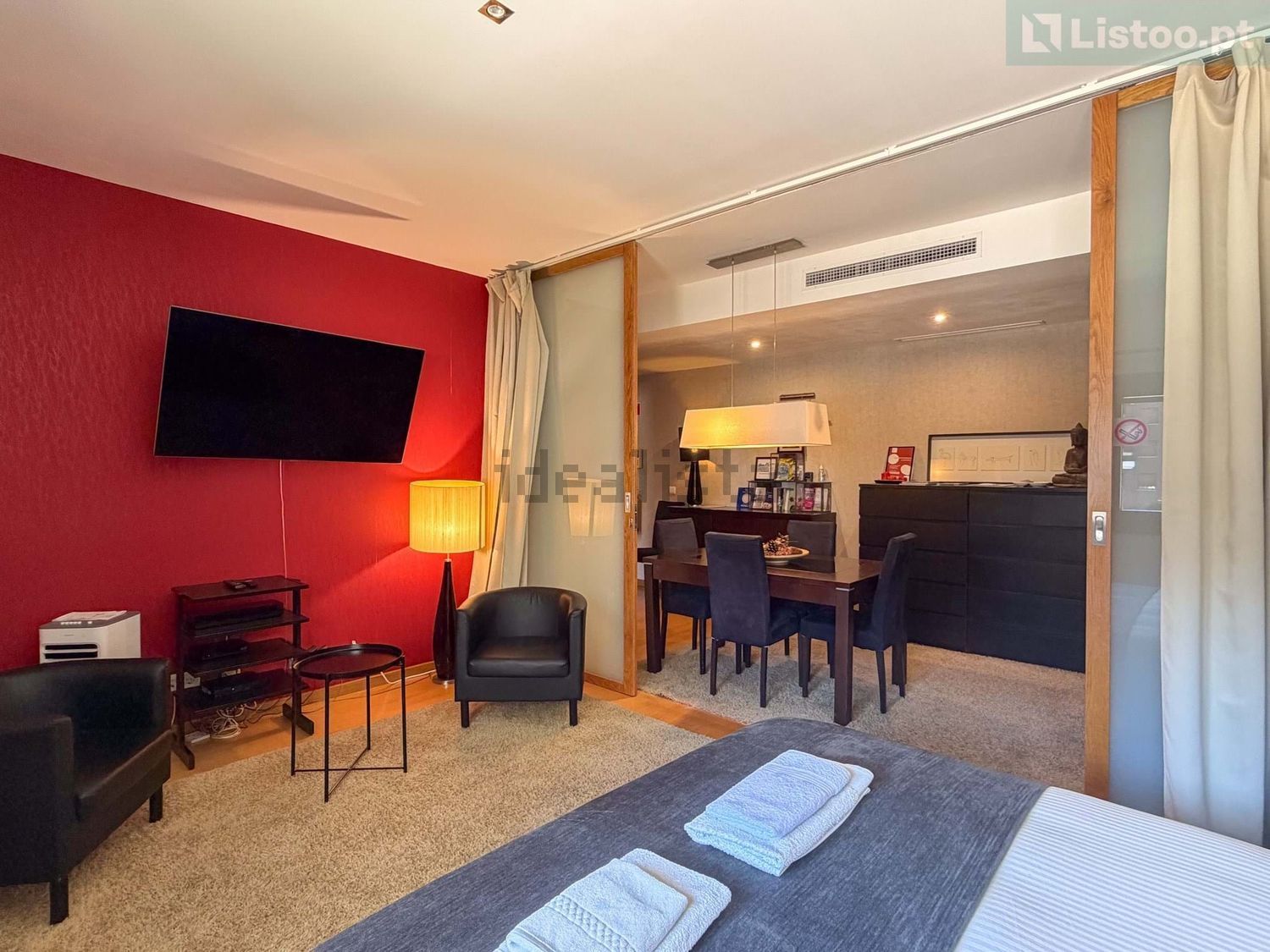 公寓 t2出售在Rua Manuel Teixeira Gomes - 客厅