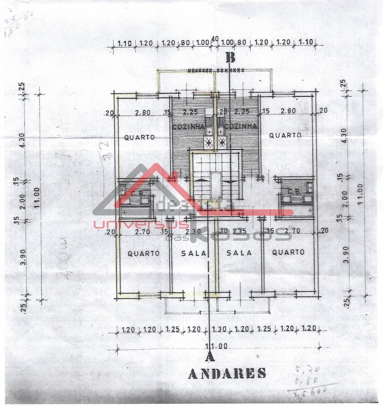 公寓 t2出售在Rua de Diu - 平面图