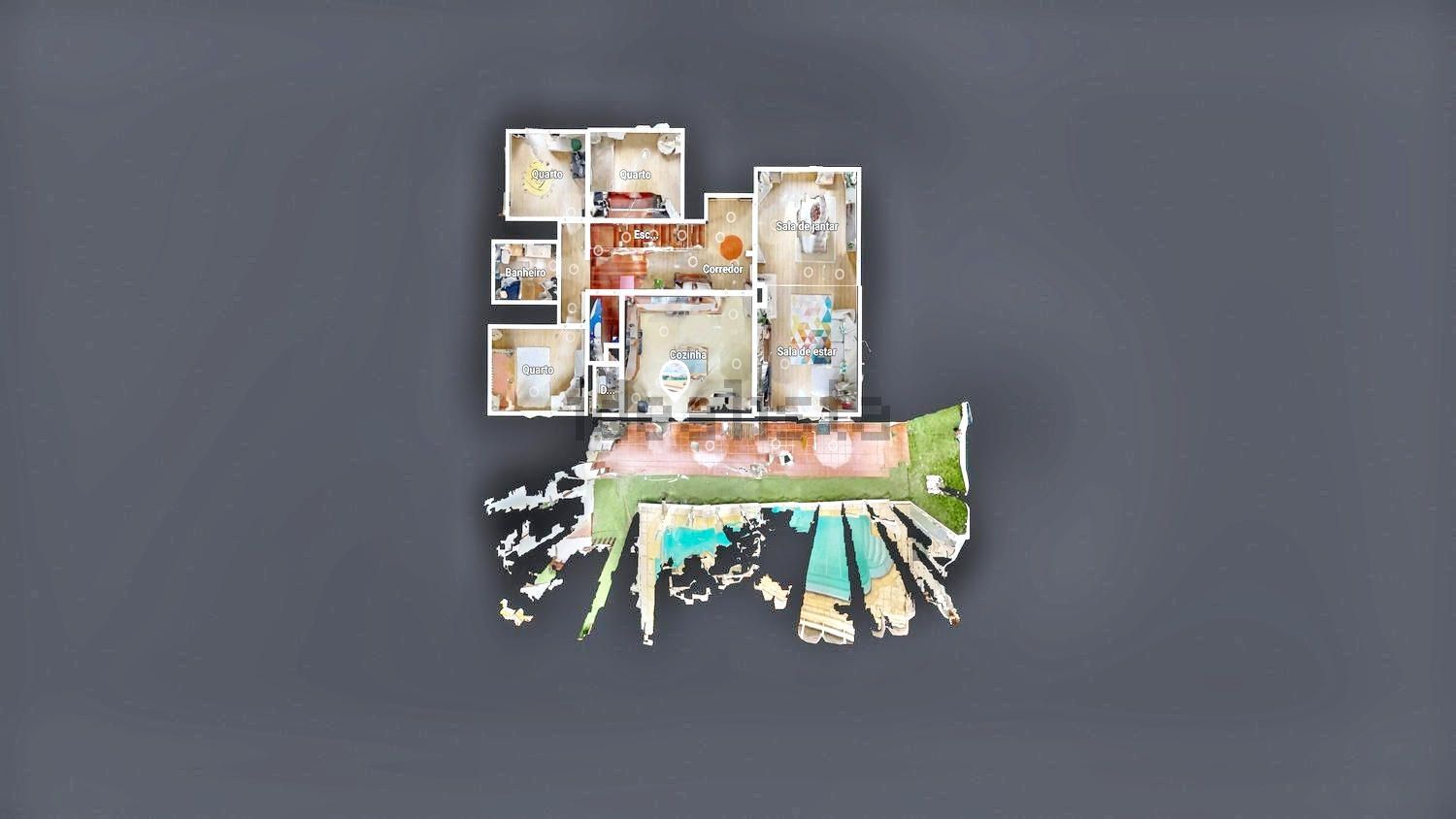 小楼房或独栋别墅出售在Rua dos Pintassilgos, 3 - 平面图，由idealista拍摄