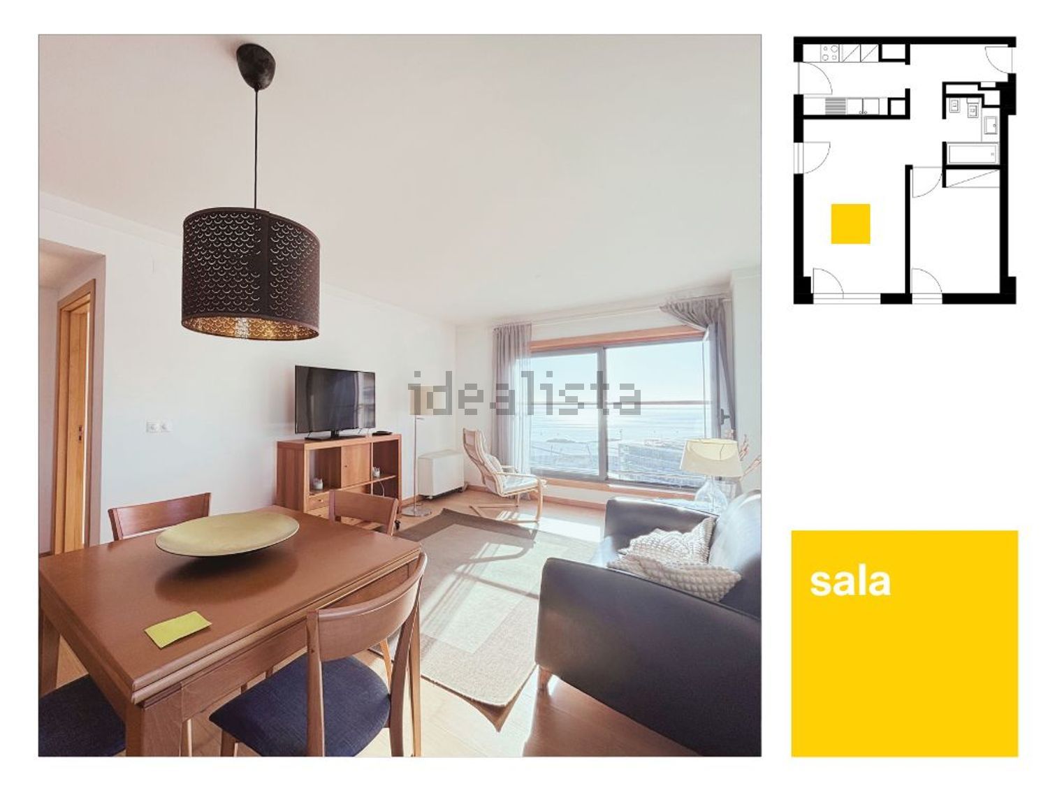 出租公寓 t1在Avenida Dom João II - 客厅