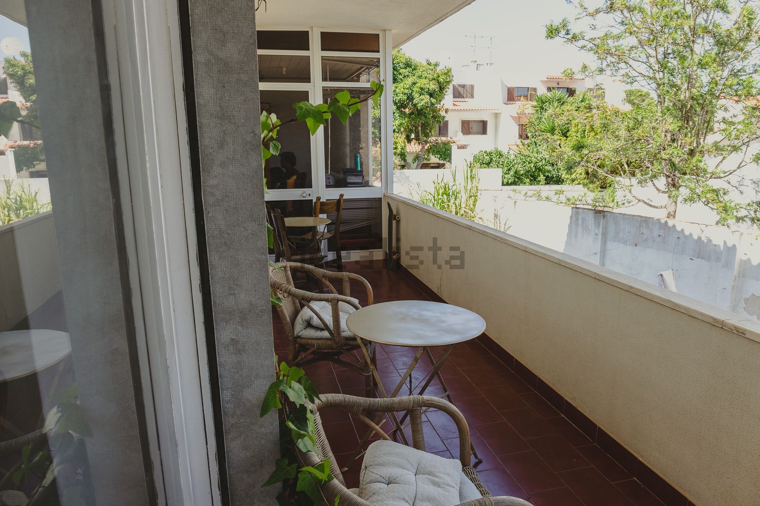 出租房间在Alameda Conde Oeiras, 22 - 阳台