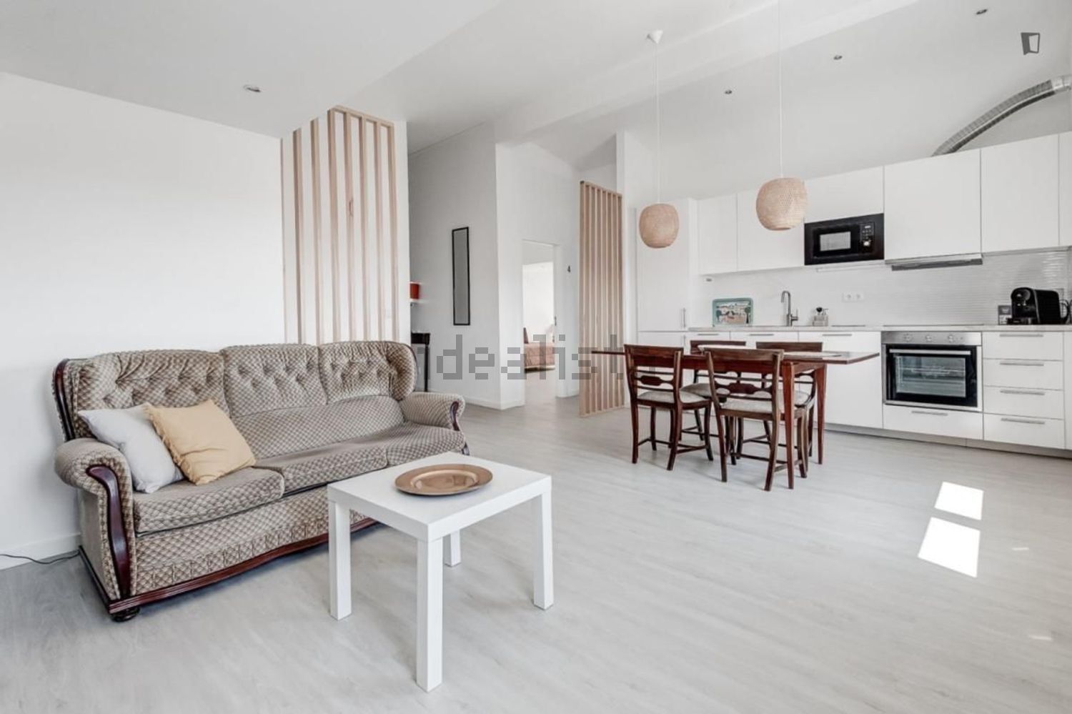 出租房间在Rua do Chafariz Público - 客厅