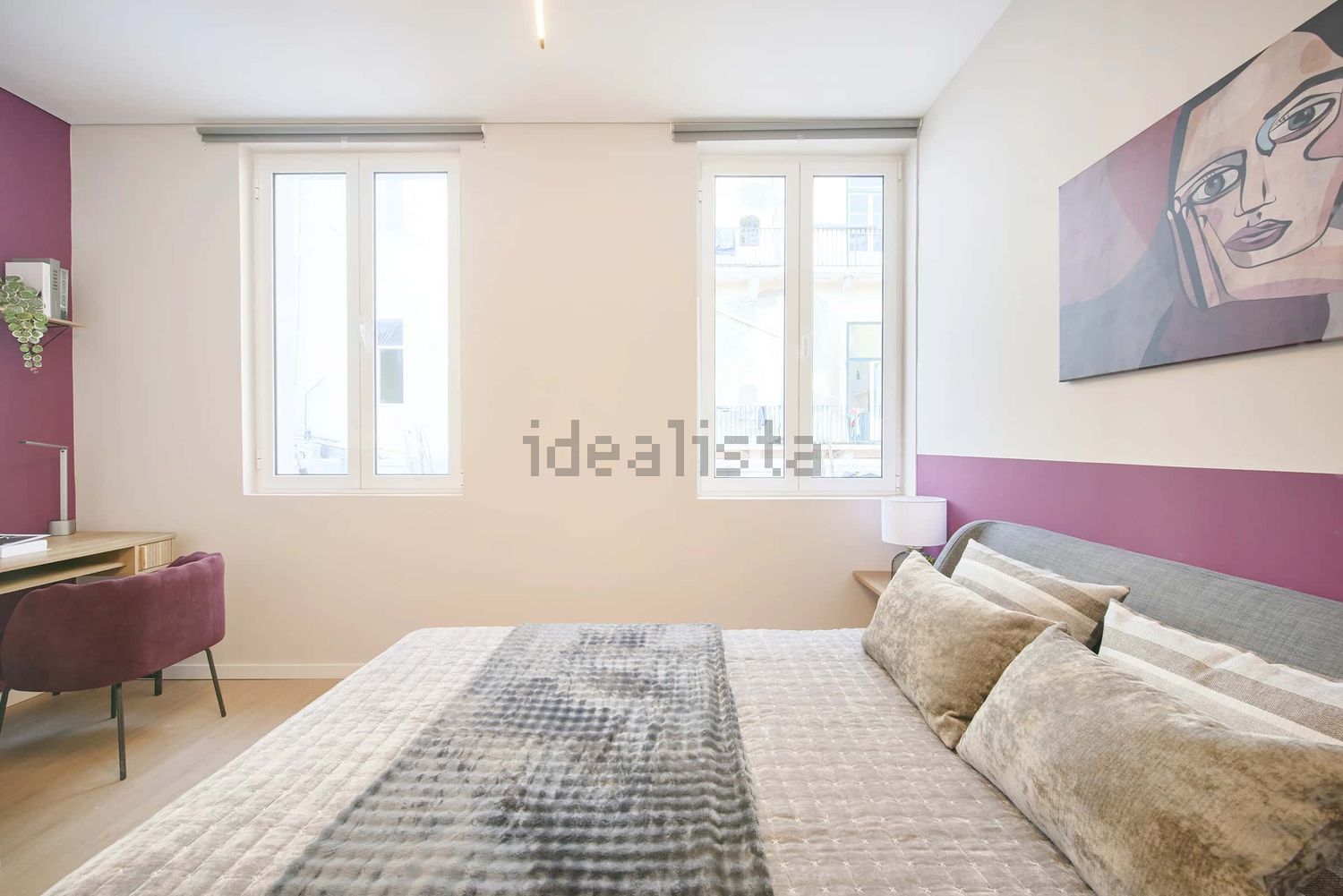 出租房间在Largo Vitorino Damásio, 2 - 卧室