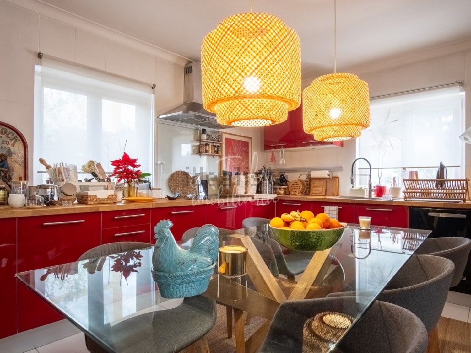 小楼房或独栋别墅出售在Vale de Choupos - Choilo - Galeotas - 厨房