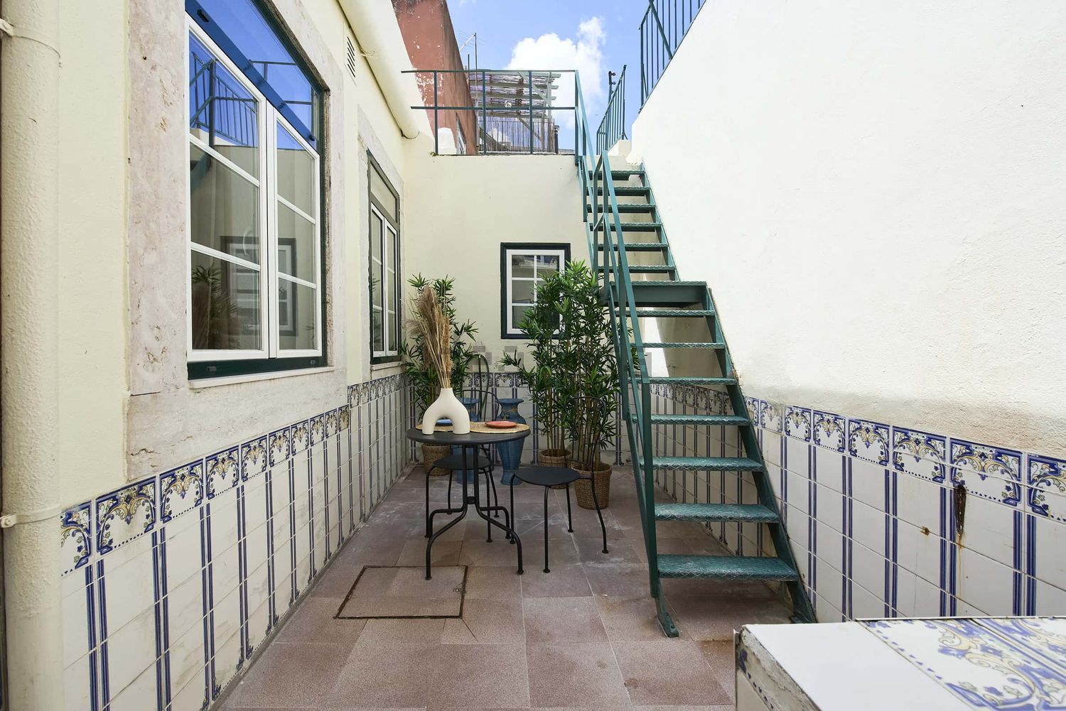 出租房间Calçada de Santo André, 92 - 阳台