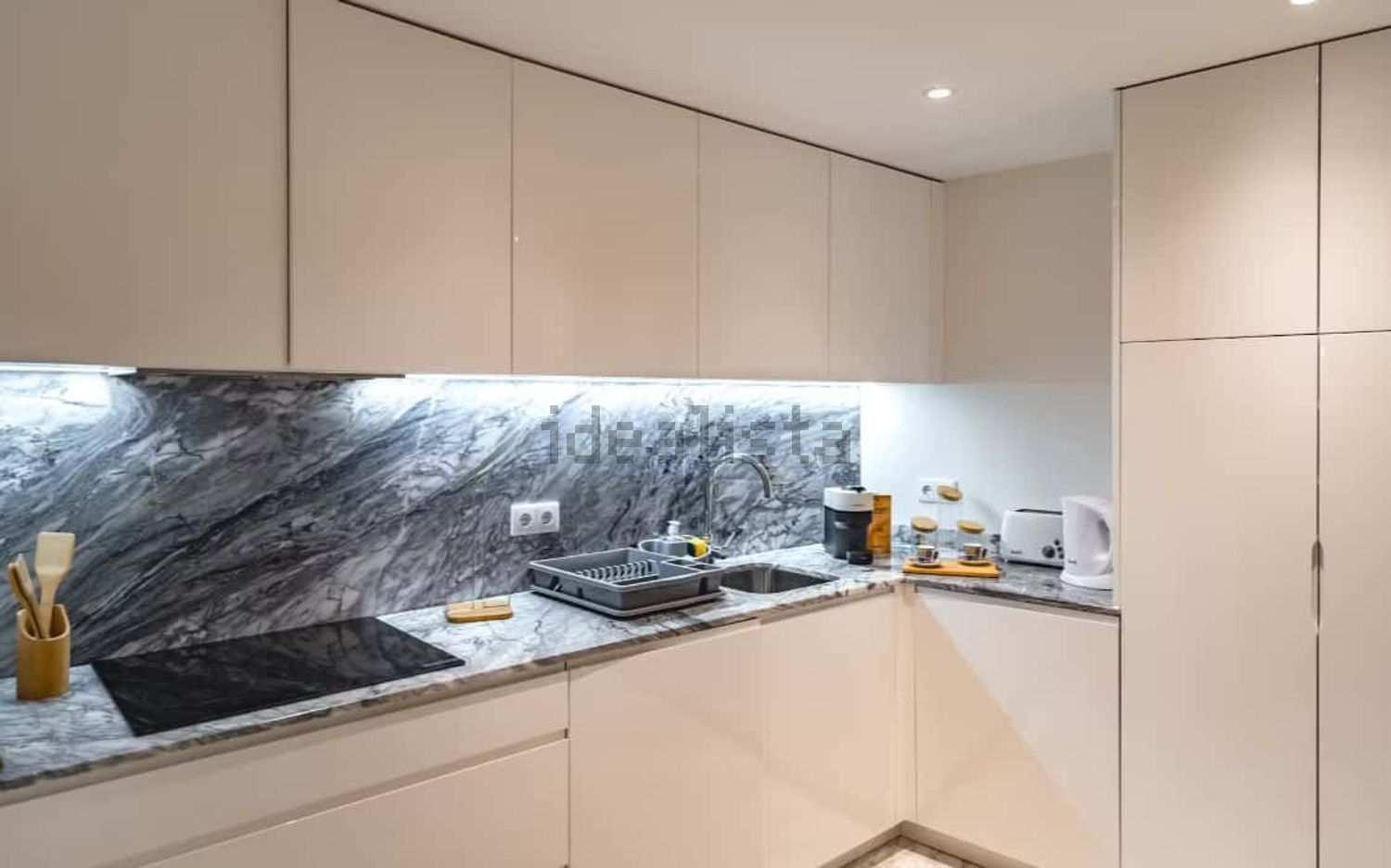 出租公寓 t1在Rua Barros Queirós, 20 - 厨房