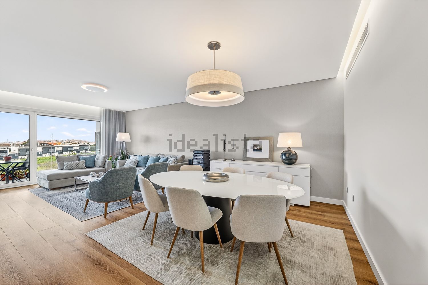 顶层公寓出售在Porto Salvo - 客厅