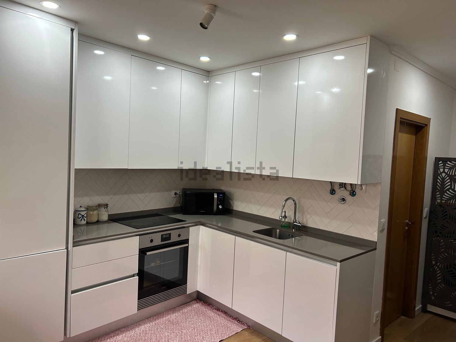 出租公寓 t1在Rua Coronel Luna de Oliveira, 28 - 厨房