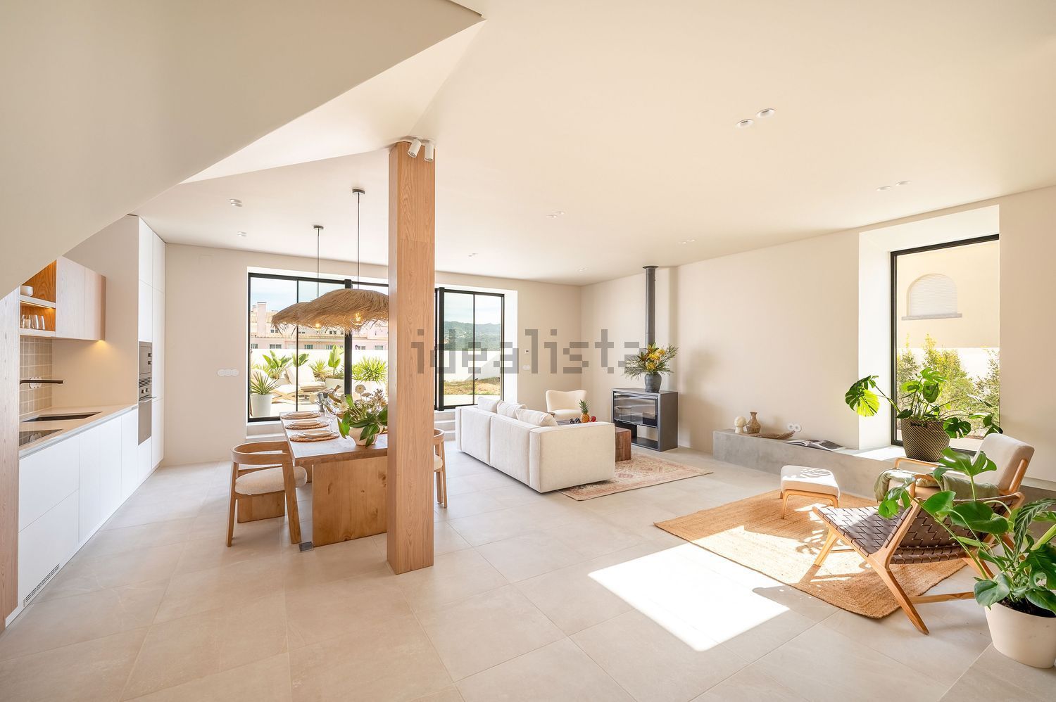 小楼房或独栋别墅出售在Avenida António Garcia de Castro - 客厅