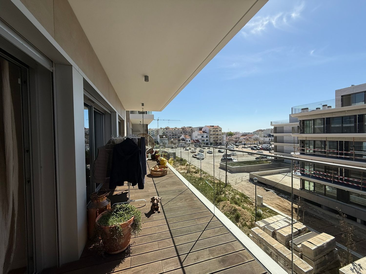 公寓 t3出售在Avenida 5 de Outubro - 阳台