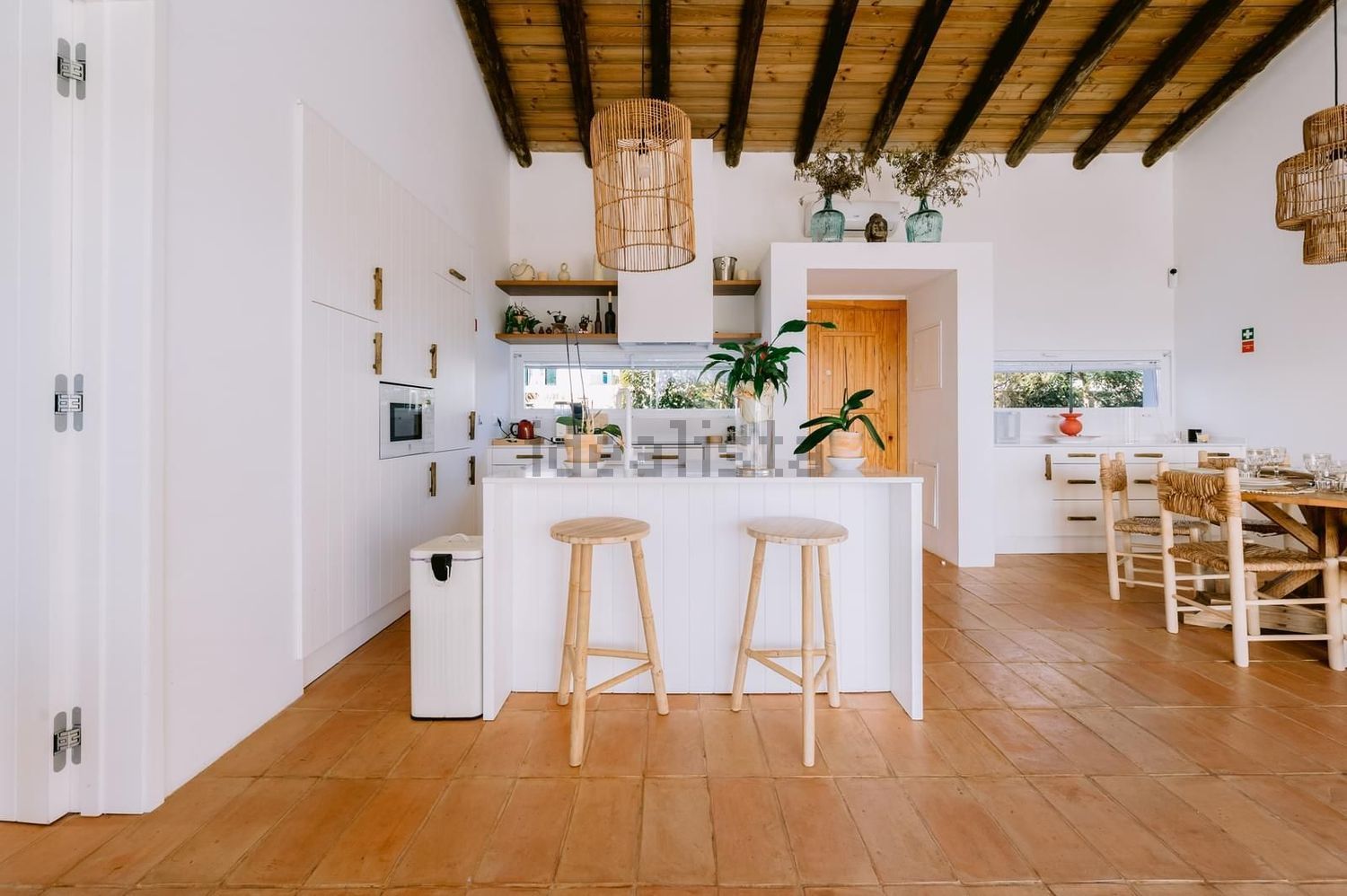 出租小楼房或独栋别墅在Largo do Canal - 厨房