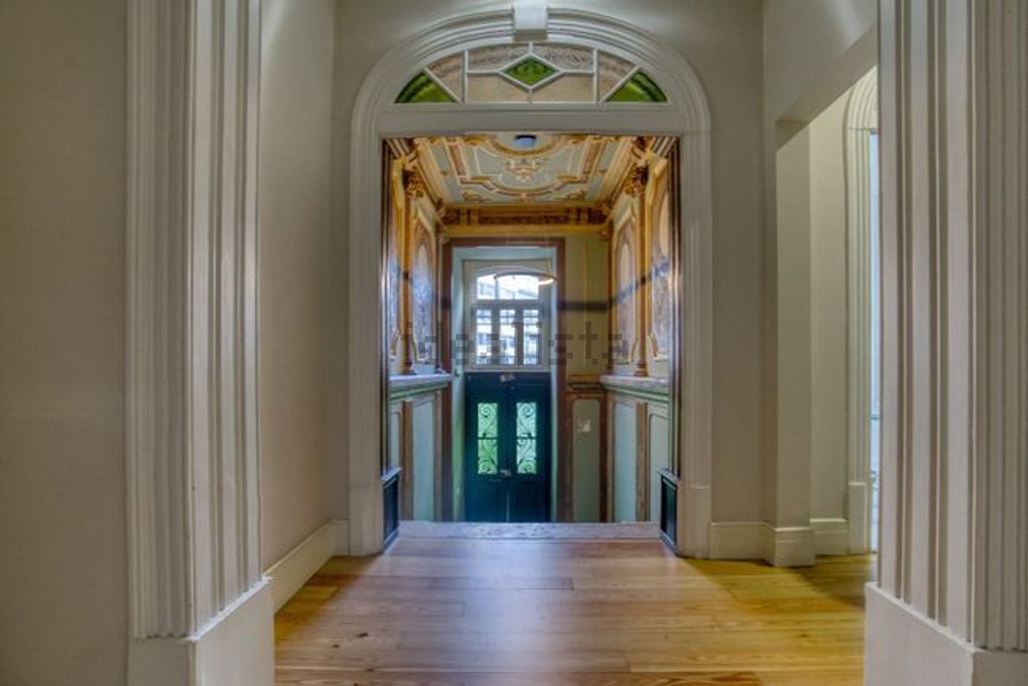 出租公寓 t2在Rua Braamcamp - 过道