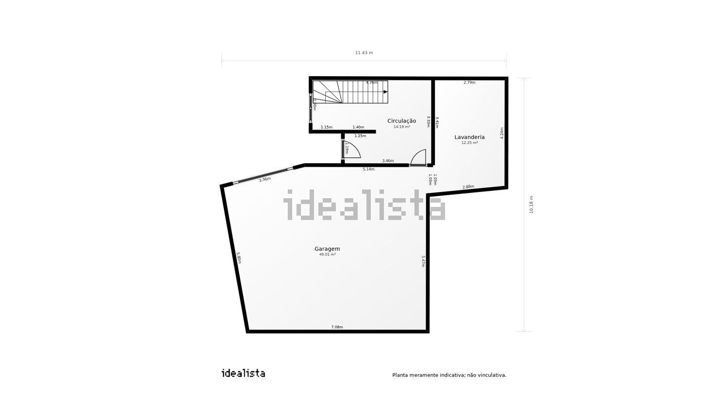 双拼别墅出售在Travessa do Poço Velho - 平面图