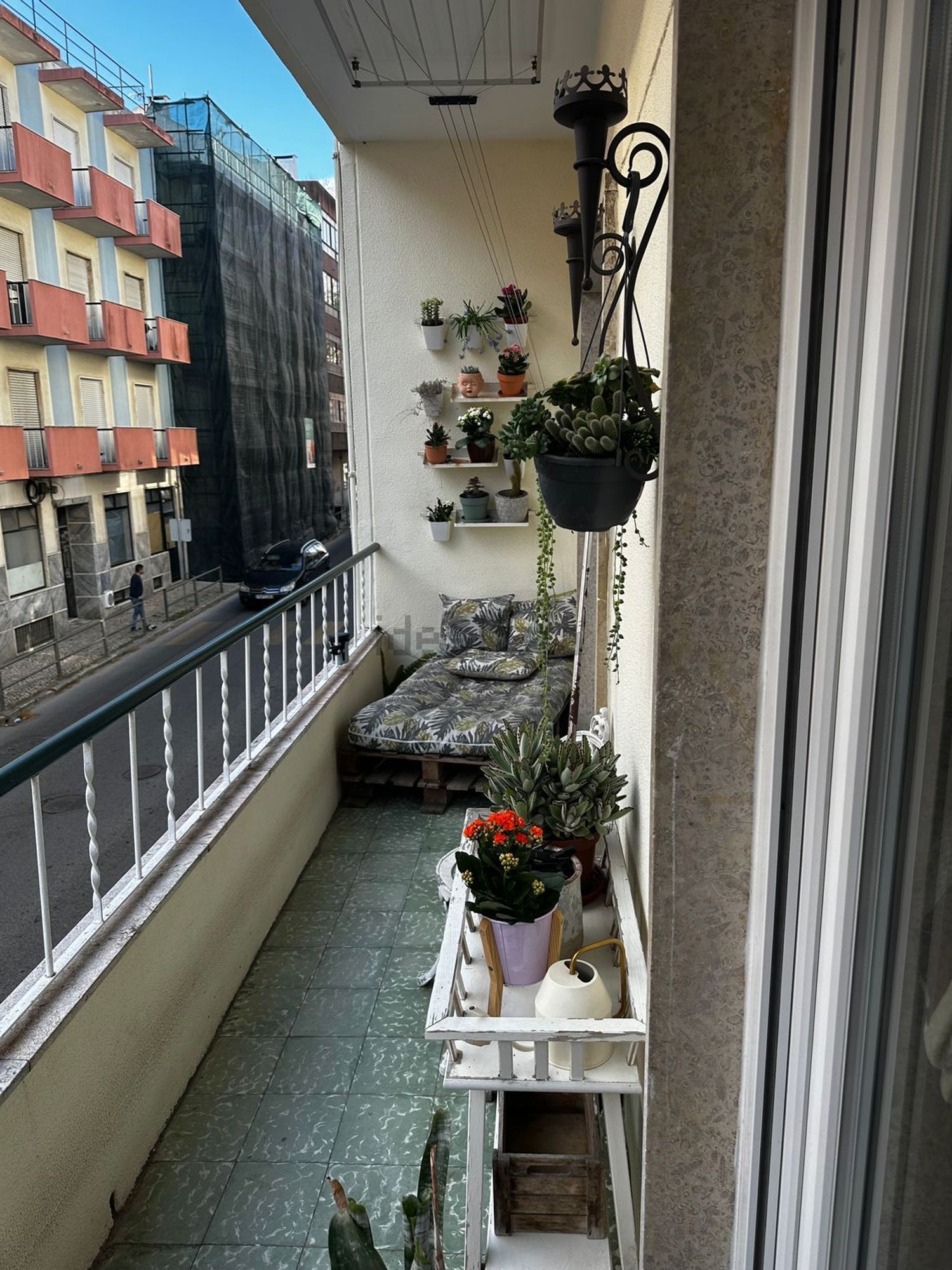 出租公寓 t2在Rua Sacadura Cabral, 20 - 露台