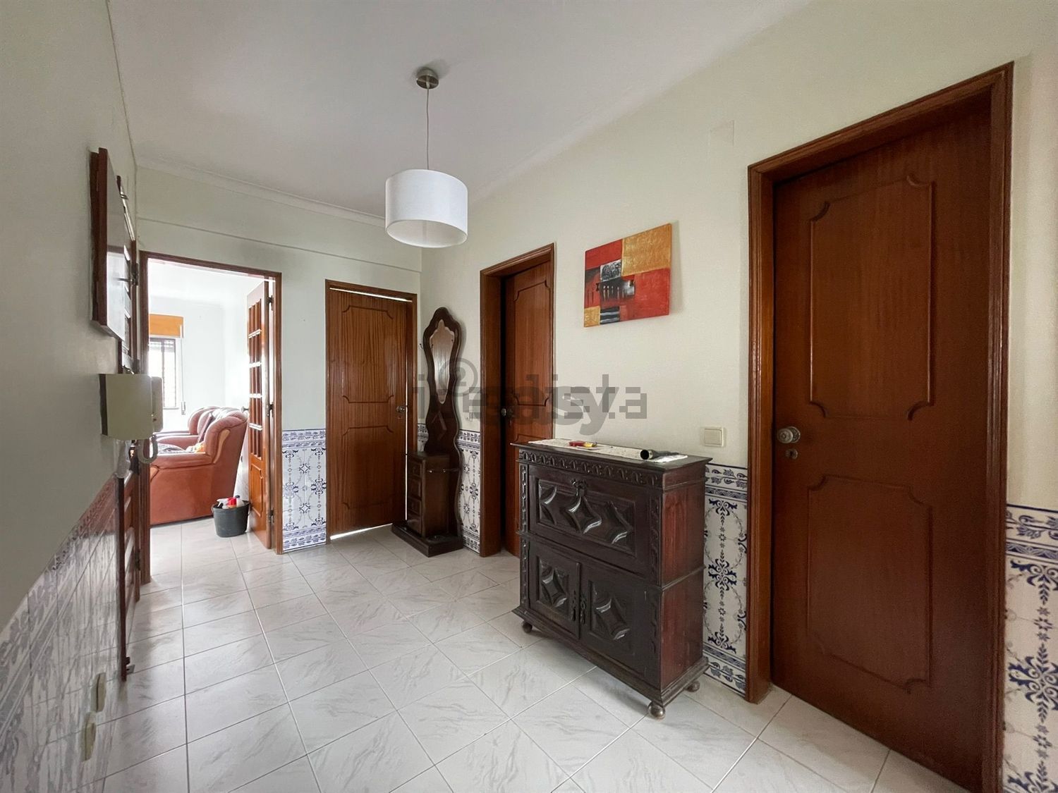 出租公寓 t2在Rua Dom João de Castro, 11 - 前厅