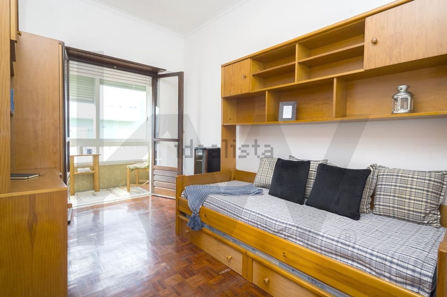 出租公寓 t2在Marvila - 卧室