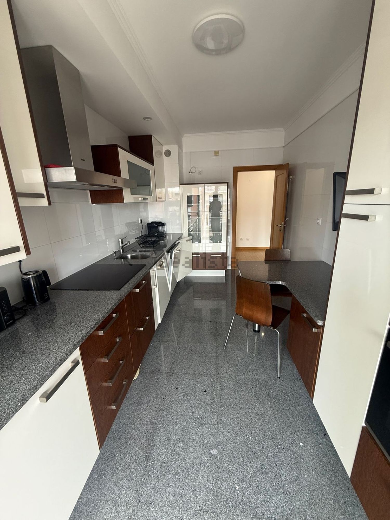 出租公寓 t2在Rua Antero de Quental, 52 - 厨房